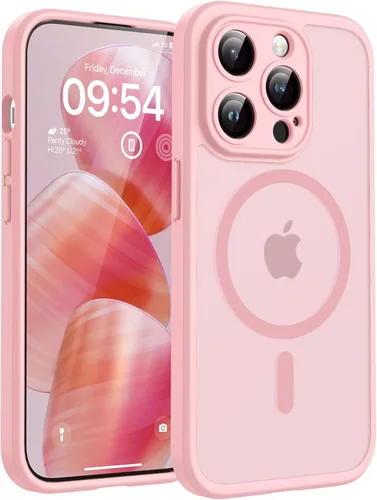 Vista 19 de TOCOL Funda para iPhone 11, compatible con Magsafe, protección completa de cámara, imanes integrados, protección contra caídas, funda translúcida