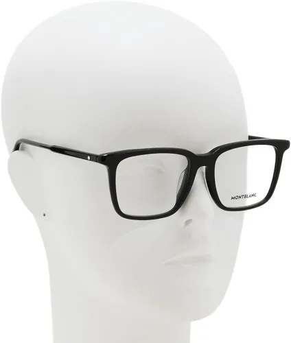 Vista 5 de Gafas graduadas Montblanc MB 0011 OA- 001 Negro