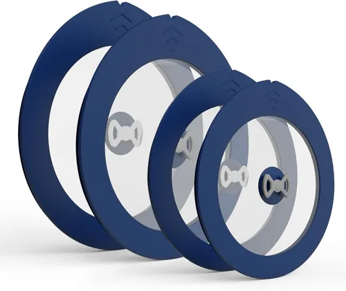 Vista 20 de Paquete de 3 tapas de repuesto para Pyrex 7200-PC 2 tazas y 7201-PC 4 tazas y 7402 recipientes de vidrio de 6/7 tazas, cubierta de almacenamiento a