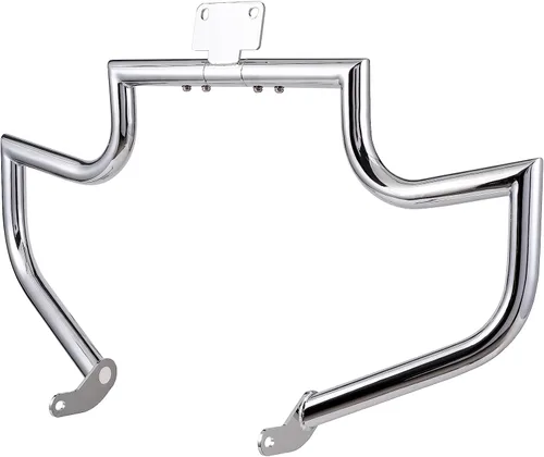 Vista 7 de Kinglemc Barra de Choque Protector de Motor Barra de Carretera para Yamaha VStar V-Star Dragstar XVS 400 650 (Negro)