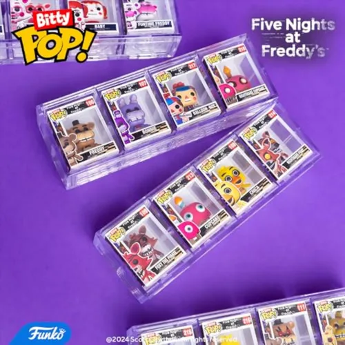 Vista 5 de Funko Bitty POP! Cinco Noches en Freddy's (FNAF) - Ballora y una mini figura sorpresa de misterio - 2.2 cm (0.9 Pulgadas) coleccionable - Idea