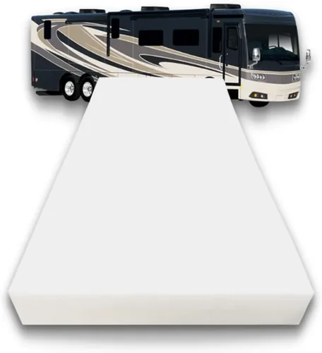 Vista 12 de FoamRush Litera de 7 pulgadas (28" x 72") Colchón de Espuma Viscoelástica con Gel Refrescante para RV de Repuesto con Funda de Algodón, Firmeza