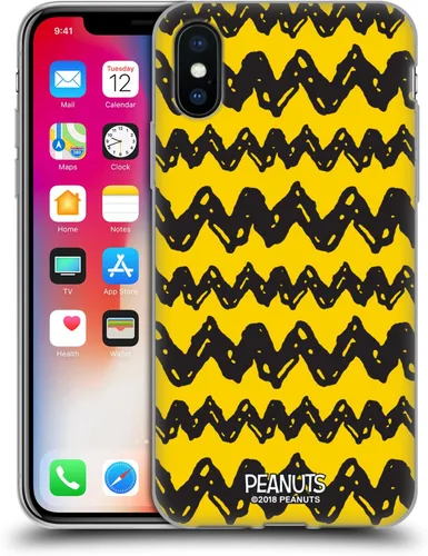 Vista 160 de Head Case Designs Funda de gel suave con licencia oficial de Peanuts Autumn Charlie Brown compatible con Apple iPhone 7 Plus/iPhone 8 Plus