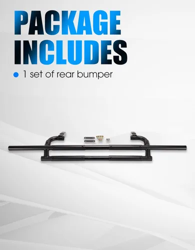 Vista 8 de A & UTV PRO Parachoques Trasero para Can-Am Defender HD5 HD8 HD7 HD9 HD10 Max 2016-2024, Parachoques Trasero de Servicio Pesado Defensa contra