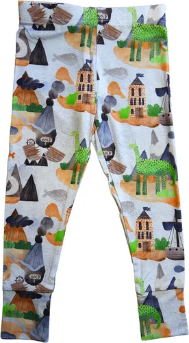 Vista 5 de Unisex de género neutro - Niños y niñas - Conjuntos de pijama únicos - Extra cómodo hecho de seda viscosa de bambú suave