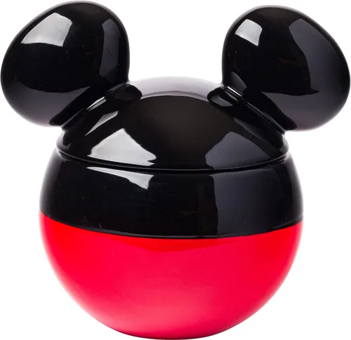 Vista 2 de Silver Buffalo Disney Mickey Mouse Icon - Tarro de galletas esculpido en 3D de cerámica pintado a mano (pequeño)