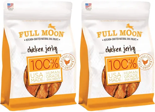 Vista 8 de Full Moon - Cecina de pollo para perros saludable, natural y de grado humano, sin granos, hecha en EE. UU., 1.5 libras (Paquete de 1)