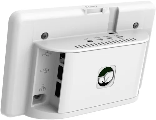 Vista 2 de multicomp PRO Raspberry Pi 4 Modelo B Pantalla táctil Vitrina (blanco)