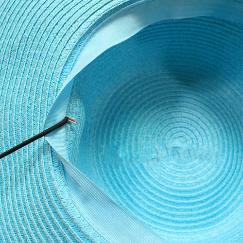 Vista 3 de Cordón de barbilla para sombrero, correa de barbilla extraíble negra con bloqueo de cable de parada con resorte, paquete de 5, Negro