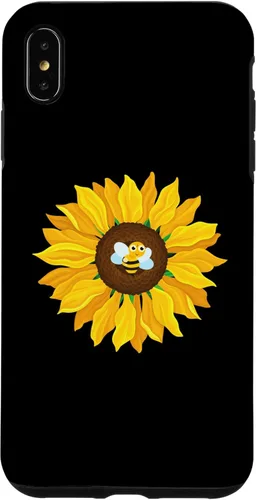 Vista 7 de Funda para iPhone 15 con diseño de abejorro, girasol, abeja, abeja, floral, amante de las flores