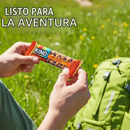 Vista 6 de KIND - Barras de nueces, almendras y coco, 1.4 onzas, 24 unidades, sin gluten, bajo índice glucémico, 0.18 onzas de proteína