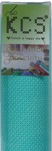 Vista 24 de KCS 2 cajas de tela de costura de algodón para punto de cruz de 15 x 18 pulgadas (blanco antiguo, 11 unidades)