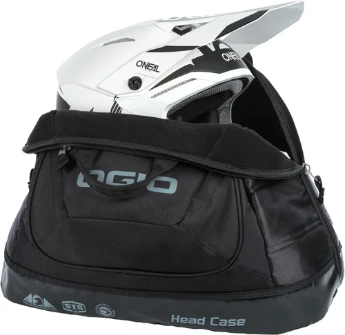 Vista 4 de OGIO Stealth Black Head Case - Bolsa para casco de motocicleta