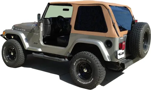 Vista 11 de Rampage Jeep 68817 Reemplazo completo Tapa blanda con marco y hardware