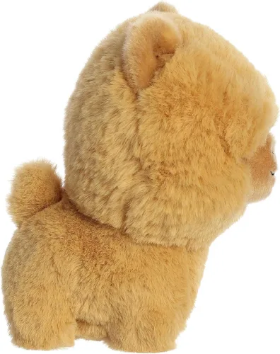 Vista 4 de Aurora® Playful Teddy Pets™ Chow Chow - Animal de peluche, diseño único, juego sin fin, color marrón, 6.5 pulgadas