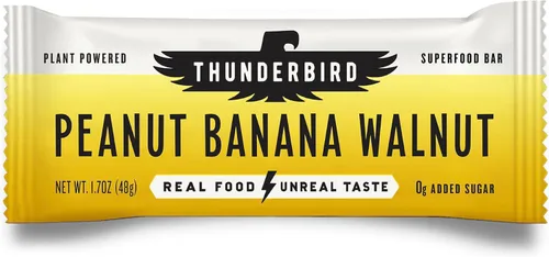 Vista 8 de Thunderbird Bars - Bocadillo energético, sin gluten con proteínas, comida real saludable, paleo vegano sin OMG, sin azúcar añadido, sabor a anacardo