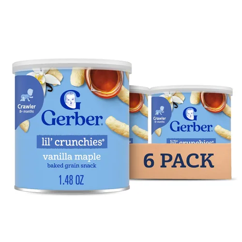 Vista 14 de Gerber Snacks para bebé Lil Crunchies