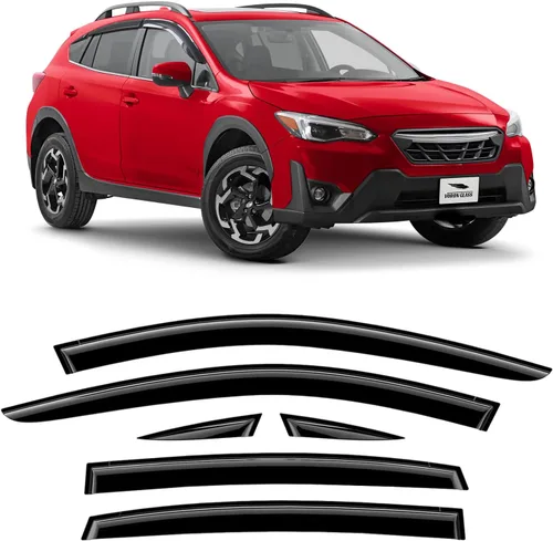 Vista 13 de Voron Glass - Protectores de lluvia adhesivos extra duraderos para Honda CR-V 2017-2022, deflectores de ventana, viseras de ventilación, 6 piezas