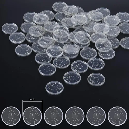 Vista 2 de Outus 50 discos de expansión, cuadernos planificadores, libros de expansión para cuadernos de bricolaje, planificadores transparentes