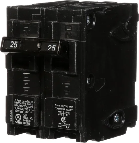 Vista 26 de Disyuntor Q220 tipo QP de doble polo de 20 amperios