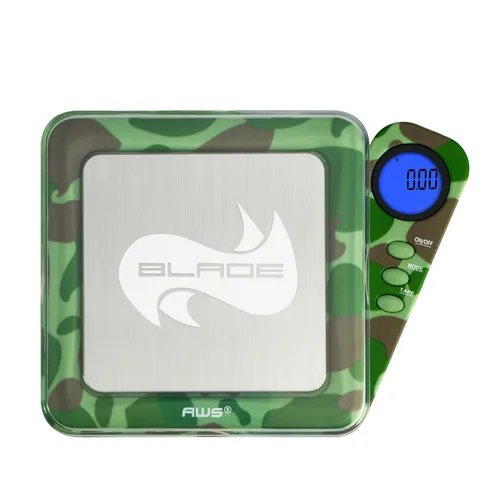 Vista 18 de Báscula digital de bolsillo con pantalla retráctil, escala digital mide 3.53 oz x 0.00 oz (negro), BL-100-BLK - AMERICAN WEIGH SCALES