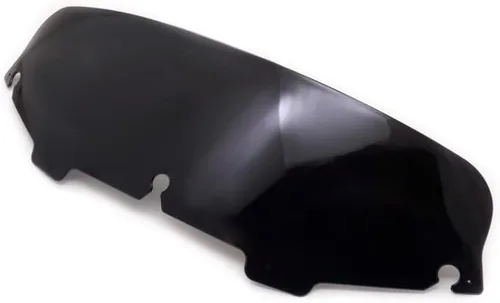 Vista 3 de WYNMOTO - Parabrisas negro de 4.5" para motocicleta, compatible con Harley Davidson Touring Street Glide Electra Glide FLHT FLHTCU Ultra Classic