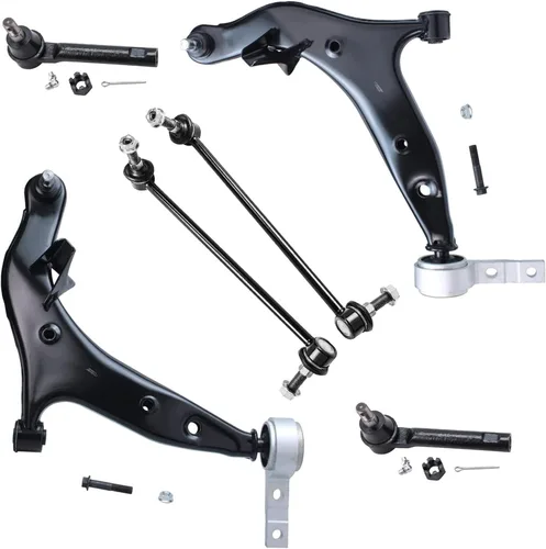 Vista 247 de Detroit Axle - Kit de brazos de control inferiores delanteros para Chrysler 200 2015-2017, Dodge Dart 2013-2016, 2 brazos de control inferiores