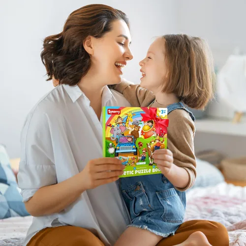 Vista 7 de SYNARRY Rompecabezas magnéticos para niños de 3 a 5 años, 20 piezas de rompecabezas de animales pequeños para niños de 4 a 6 años, regalos