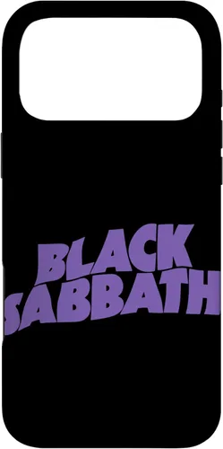 Vista 22 de Funda con logotipo oficial de Black Sabbath Purple para iPhone 17