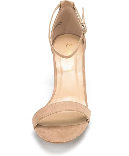 Vista 5 de DREAM PAIRS - Sandalias de tacón grueso y bajo para mujer