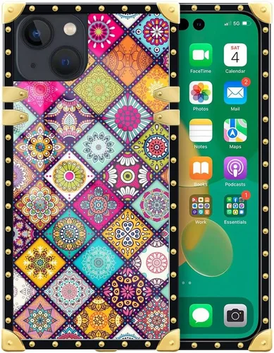 Vista 34 de DAIZAG Funda compatible con iPhone 14 Pro Max, funda de Angel Wings Girl para iPhone 14 Pro Max, decoración de metal de TPU suave a prueba de golpes