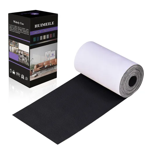 Vista 63 de Cinta de parche de reparación de cuero de 4 x 60 pulgadas, cinta autoadhesiva fuerte para muebles, sofás, sillones, asientos de automóvil, armarios