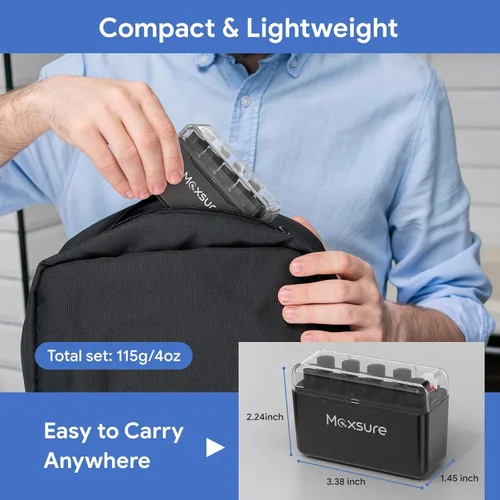 Vista 7 de Kit de limpieza de teléfono para limpiador de iPhone, herramienta de reparación y restauración de limpiador de puertos 12 en 1 para AirPod iPhone 17