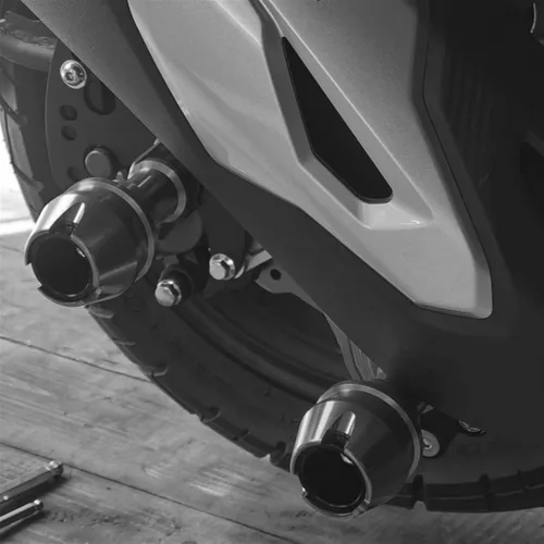 Vista 3 de Marcos protectores para Yamaha NMAX155 XMAX300 NMAX 155 Xmax 300 250, accesorios para rueda de horquilla delantera, marco de protección contra