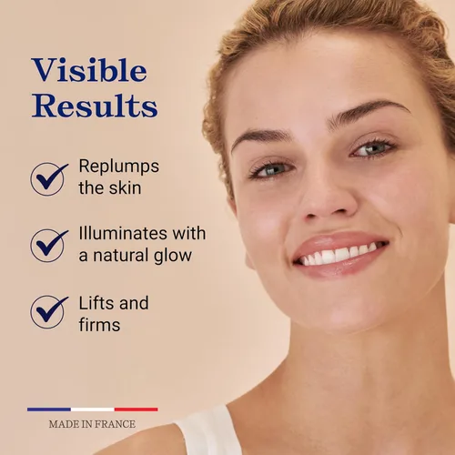 Vista 3 de Embryolisse Suero completo. Fórmula hidratante avanzada con ácido hialurónico. Rellena, ilumina, levanta, reafirma, 1.01 onzas líquidas