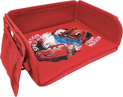 J.L. Childress Disney Baby - Bandeja de viaje 3 en 1 para niños y soporte para tableta - Bandeja de escritorio para regazo del asiento del automóvil
