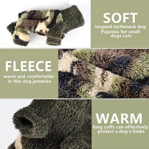 Vista 6 de Pijamas de perro Pjs Suéter de forro polar para perros Suéter lindo para cachorros para perros pequeños Ropa para Chihuahua Ropa para Yorkie Niña