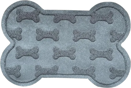 Petlike Tapete de alimentación para mascotas para perros y gatos grandes, antideslizante e impermeable, tapete grande para perros con bonito patrón