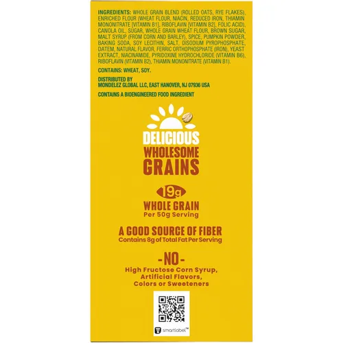 Vista 15 de Galletas Belvita de especias de calabaza, edición limitada, para desayuno, cajas de 2 X 8.8 onzas