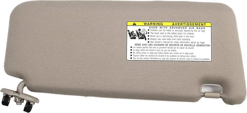 Vista 3 de Ezzy Auto - Visera para conductor de lado izquierdo color beige para Toyota Camry sin quemacocos para modelos 2007, 2008, 2009, 2010, 2011.