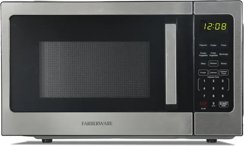 Vista 19 de Farberware - Horno microondas de sobremesa de 0.7 pies cúbicos – 700 vatios de potencia, configuraciones de cocción automática, descongelación