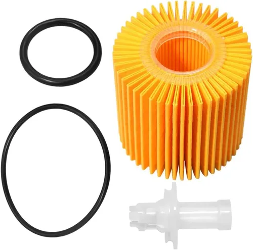 Vista 2 de Paquete de 5 filtros de aceite de motor para Toyota Avalon Camry RAV4 Highlander Sienna Lexus Tacoma Venza repuesto # 04152-YZZA1 04152-31090