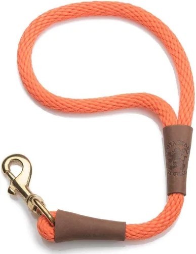 Vista 27 de Mendota Pet Correa de tráfico – Correa corta para perro – Fabricada en los Estados Unidos – Azul Night Viz, 1/2 pulgadas x 16 pulgadas