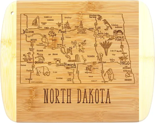 Vista 47 de Totally Bamboo A Slice of Life Alabama State Tabla de servir y cortar, 11 x 8.75 pulgadas