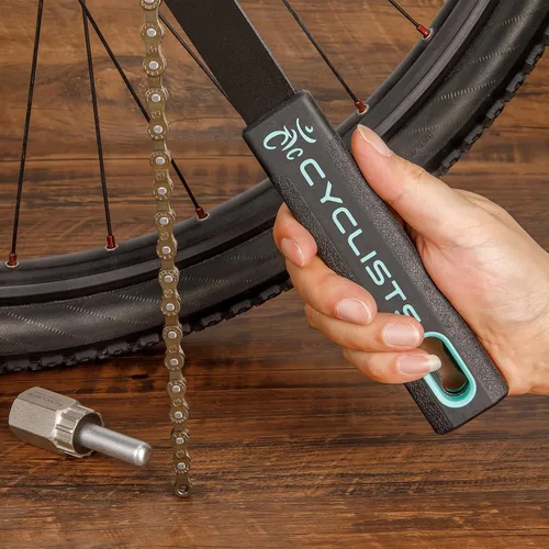 Vista 7 de Kit de herramientas de extracción de casete de bicicleta, herramientas de extracción de piñón de bicicleta, herramienta de látigo de cadena y anillo
