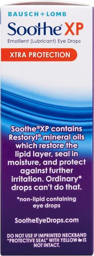 Vista 7 de Bausch Lomb Soothe XP - Gotas para ojos secos lubricante Xtra Protection con aceites minerales Restoryl botella de 05 onzas paquete doble 05 onzas