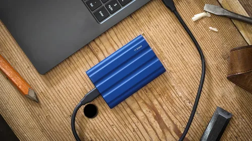 Vista 9 de Samsung T7 Shield - Unidad externa de estado sólido portátil USB 3.2 de 1 TB, resistente al agua IP65, compatible con PC/Mac/Android/Consolas