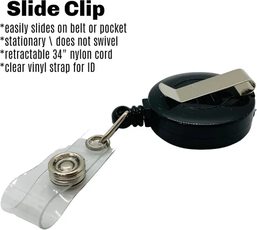 Vista 4 de Glitter Caramel Apple Badge Reel, Retractable Fall Fruit ID Holder, Autumn Dessert Name Tag Clip