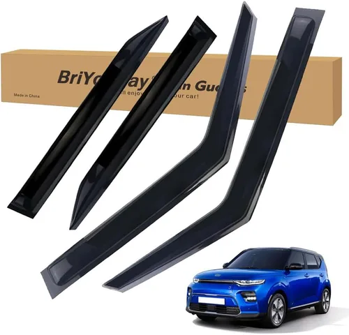 Vista 26 de Deflectores de Ventana y Protectores de Lluvia para Jeep Cherokee 2014 2015 2016 2017 2018 2019 2020 2021 2022 2023 Accesorios, para Deflectores