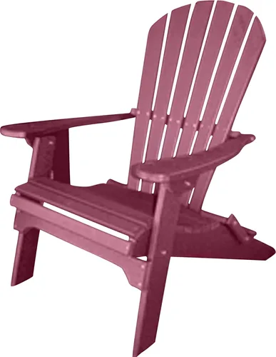 Vista 10 de Phat Tommy Silla Adirondack plegable – Silla Adirondack de polietileno de polietileno de alta densidad – resistente plástico reciclado – Muebles